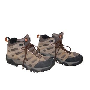 Merrell Moab Ventilator Hiking Boots Mens 9.5 Earth Brown Good Vibram